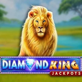 Diamond King Jackpots casino game by SpinPlay Games – featured logo at Omni Slots Casino