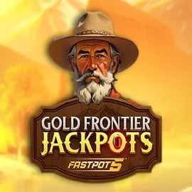 Gold Frontier Jackpots FastPot5 online game logo by Yggdrasil on omnislots.eu.com