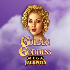 Golden Goddess Megajackpots logo by IGT at Omni Slots Casino