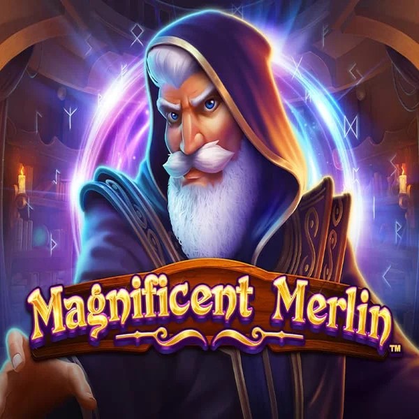 Slots logo of Magnificent Merlin from Greentube at Omni Slots Casino