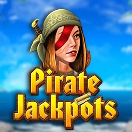 Pirate Jackpots logo by Belatra Games at Omni Slots Casino