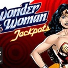 Jackpots logo of Wonder Woman Jackpots from Amaya at Omni Slots Casino